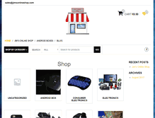 Tablet Screenshot of jimsonlineshop.com